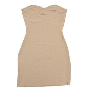 Assets by Spanx Slip Dress Womens XL Beige Lightweight Body Bodycon Shapewear
